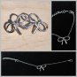 Sterling Silver Bow Bracelet