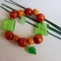 Fresh Leaf Bracelet Set