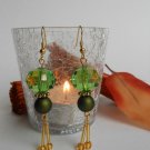 Emerald earrings