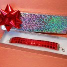 Gift box (red shiny bracelets)