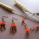 Cooper Earring/ bracelet set