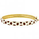 BC00022G-V0004  Ladies  Golden Raindrops Bangle  Bracelet