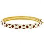 BC00022G-V0004  Ladies  Golden Raindrops Bangle  Bracelet
