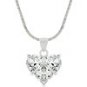 P20066R-C01     Ladies Blossom Heart Pendant