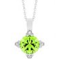 P20108R-C41     Ladies Twinkle Green Pendant