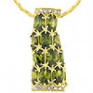 P50067G-C42     Ladies Amazon Green Pendant