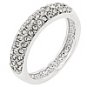 R06028R-C02    Pave Crystal  Band (silver)