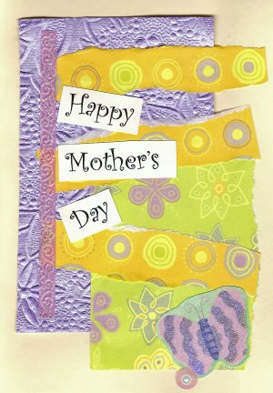"Happy Mother's Day" Abstract Greeting Card