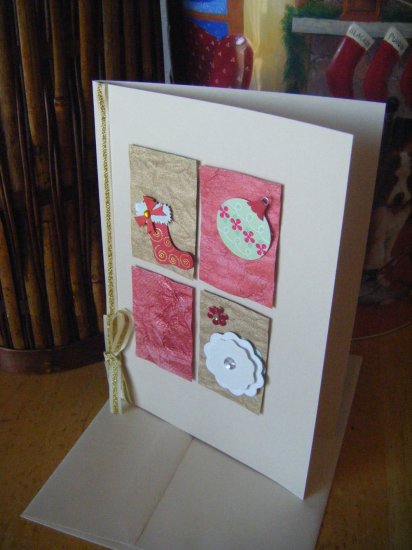 Elegant Holiday Theme Greeting Card