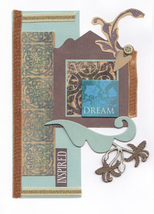 Dream...Inspired - Handcrafted Greeting Card