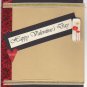Happy Valentine's Day Handmade Greeting Card