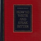How to write and speak better
