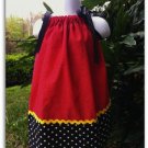Red Yellow n BLack Polka Pillowcase Dress Buy 2 Get 1 Free