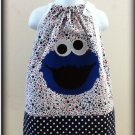 Cookie Monster White Red Brown N Blue Pillowcase Dress Buy 2 Get 1 Free