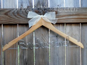 Personalized Name Wire Hanger