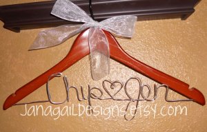 Personalized Name Wire Hanger