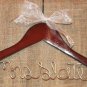 SALE Personalized Wedding Dress Hanger