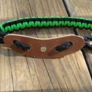 Personalized Bow Wrist Sling - Green / Black