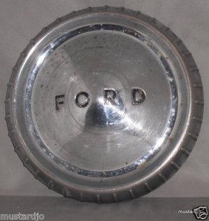 1957 Ford dog dish hub caps #10