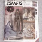 Heirloom Dolls McCall's Crafts Pattern 5515 / 710