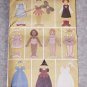 Butterick 3280 12" Fabric Paper Doll & Clothes.
