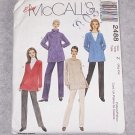 McCalls 2488 Misses Tunic Pull On Pants Size XL-XXL
