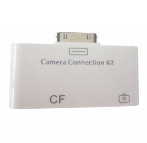 CF Card Reader Camera Connection Kit for New iPad/iPad2/ 2-in-1 Usb Card Reader
