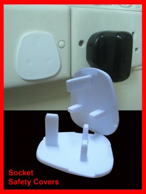 Baby Safety 3 Pin Electrical Socket Cover-5 pcs package