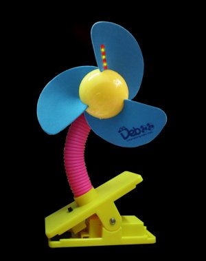 Baby Pushchairs & Prams Mini Laser Clip-on Fan (Blade-blue)