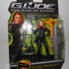 New G.I. Joe The Rise of Cobra 3 3/4" Action Figure Shana "Scarlett" O' Hara (Desert Ambush)
