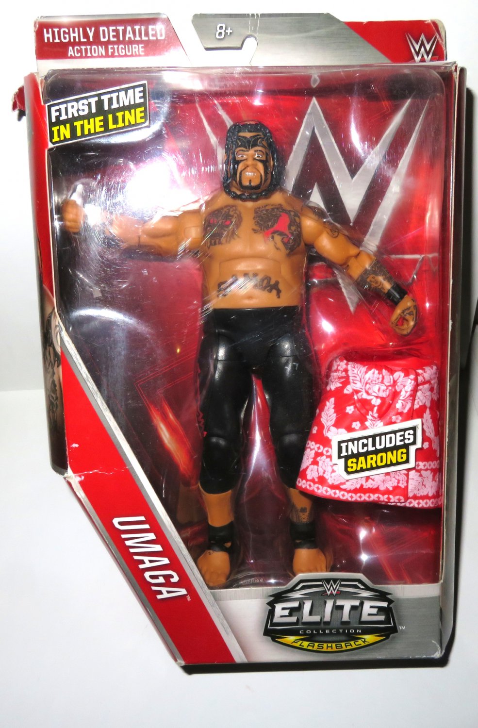 New Wwe Elite Series 40 Figure Umaga Action Figure Free Shipping