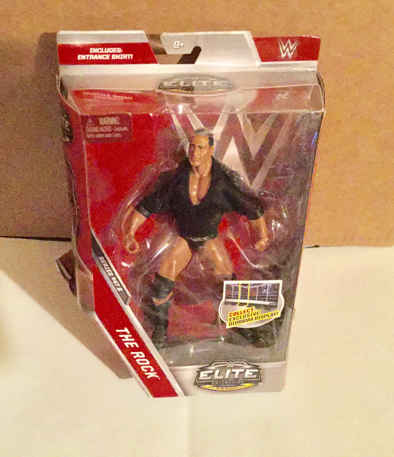 New WWE Elite Collection Flashback The Rock Action Figure