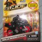 New G.I.Joe Retaliation Ninja Speed Cycle Vehicle with Snake Eyes Figure