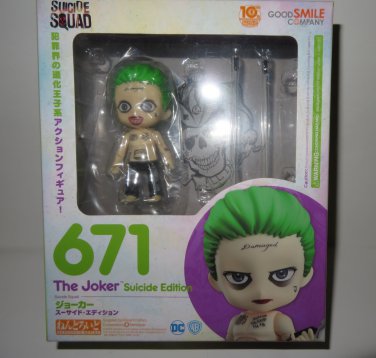 New Good Smile Authentic Suicide Squad Joker Nendoroid Action Figure