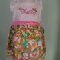 Girls Spring Summer Boutique GeGe Set Outfit Size 4 NWT