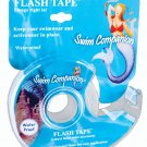 Braza Swim Companion Waterproof Adhesive Double Sided Flash Tape 20 Foot Roll Dispenser 1015