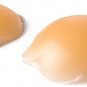 Fruilibee Reusable Self Adhesive Large Silicone Petal Breast Nipple Cover Beige