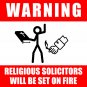 No Solicitors