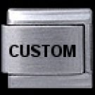 CUSTOM LASER CHARMS
