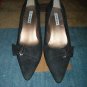 CARESSA Dress Heels In Black Women Size 10 1/2 With Buckle at Front