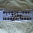 White & Black Wide Checker Double Stylish Trendy Belt