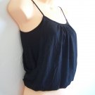 Old Navy Cute Black Two Layers Tank Top