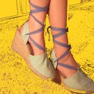 Lace up Fashion Spring Easter Heels GAP 37 Shoe 7