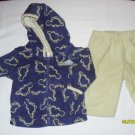 Fleece set (hooded)