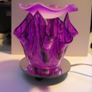 Purple Artsy Glass ELECTRIC OIL WARMER