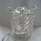 Clear Square  Crystal ELECTRIC OIL WARMER