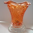 Orange 209 ELECTRIC Wax OIL WARMER Crystal ELECTRIC OIL