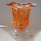 Orange 218 ELECTRIC Wax OIL WARMER Crystal ELECTRIC OIL