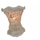 White Sprinkle tall Crystal ELECTRIC OIL WARMER 138