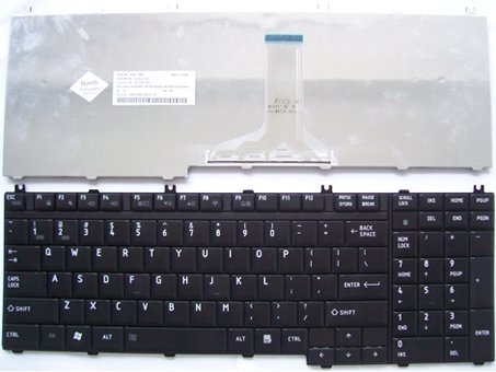 Toshiba satellite P200 P205 P205D laptop black keyboard